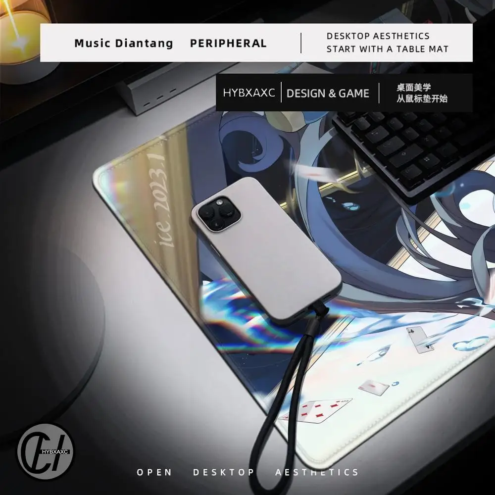 1pc Alice Tendou Blue Archive Game Anime Pad Mouse Mat Desk Mat With Pad Gaming Accessories Prime Gaming XXL