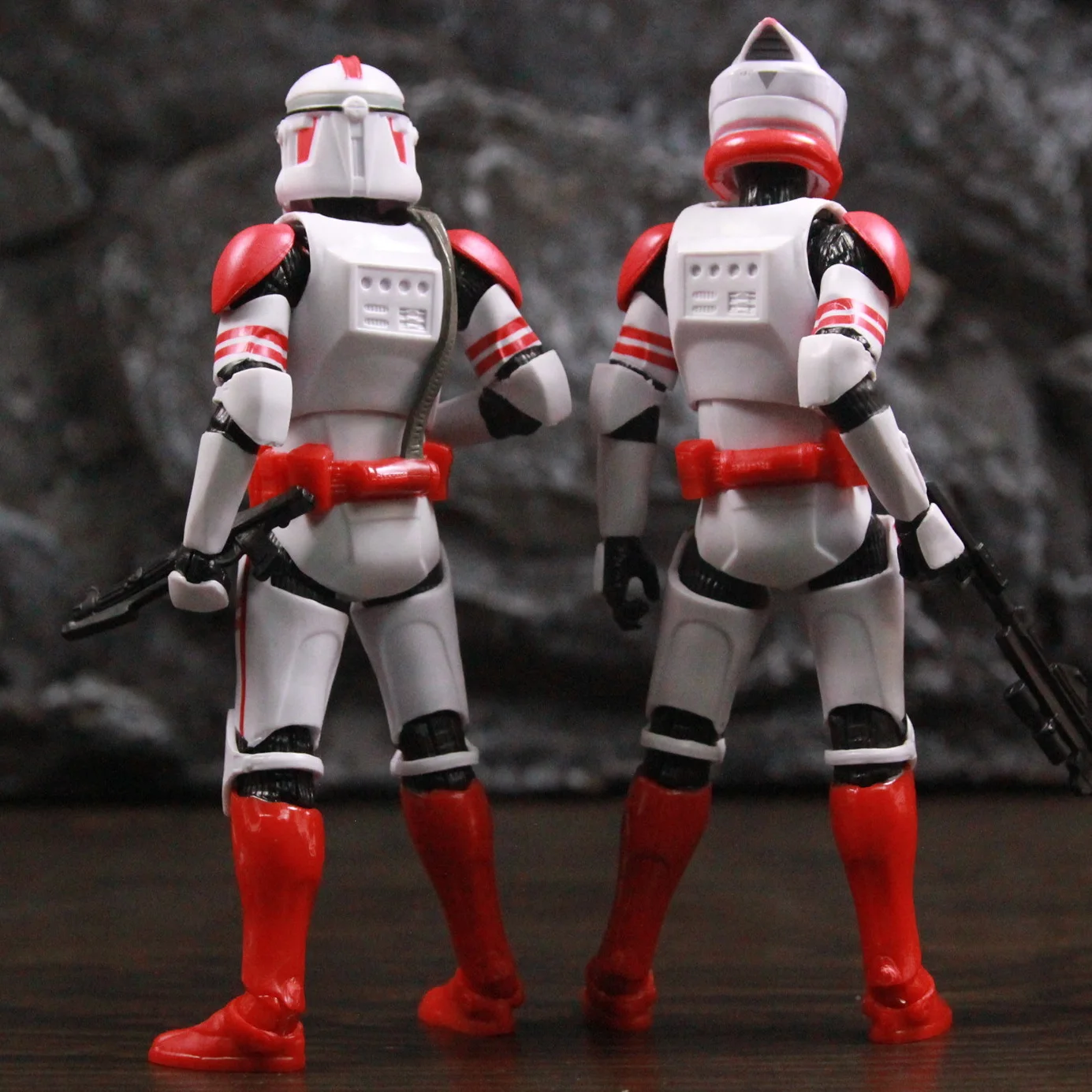 New Body Star Wars Coruscant Guard Clone Shock Trooper ARF Heavy Assault Officer 6" Action Figure Toys Phase II P2 The Bad Batch