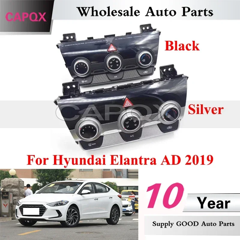 

CAPQX Air Conditioner Switch Panel For Hyundai Elantra AD 2019 A/C Cold and Warm Control Switch Air Condition Knob Button