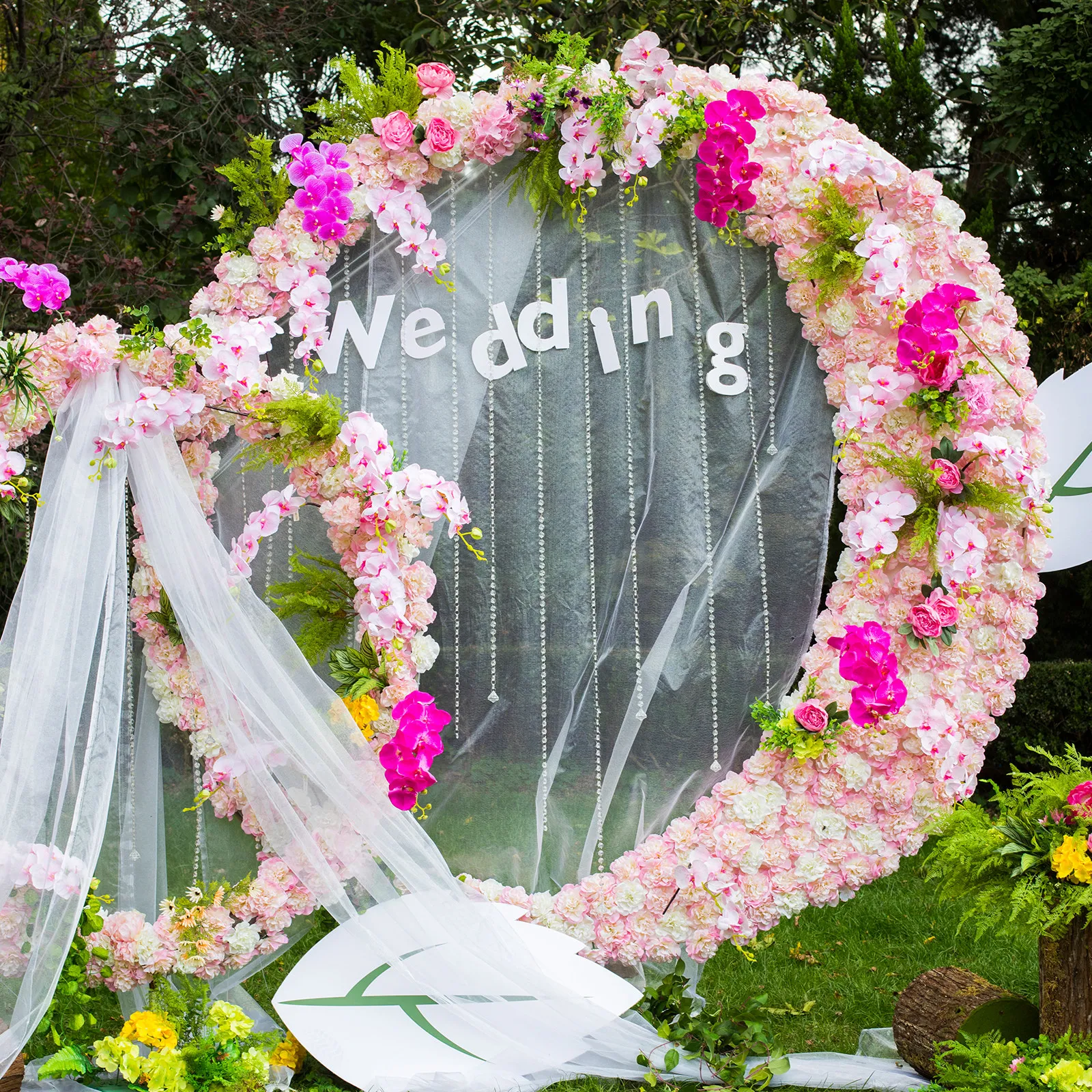 

Wedding Floral Foam Blocks Arch Door Decoration Flower Arrangement Holder Stable Reliable Soakable Flower Mud Foam for Special