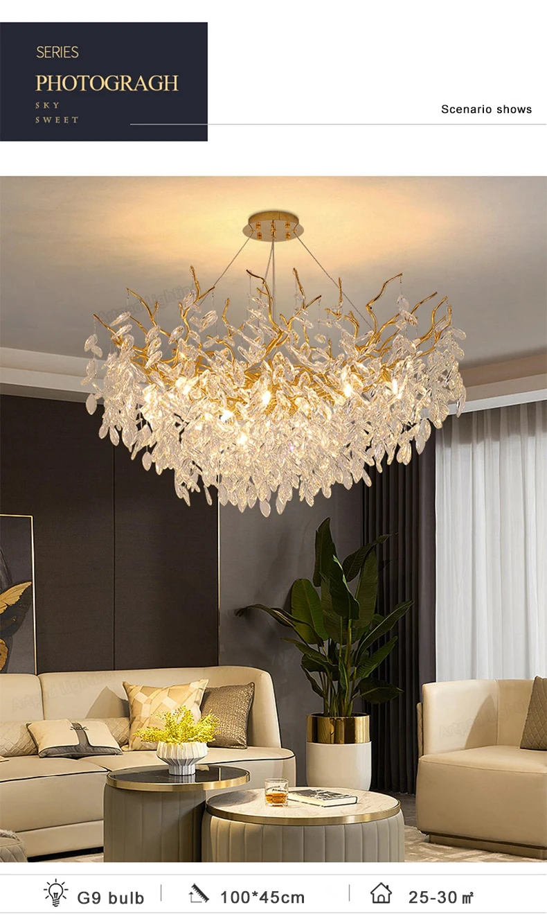 Lampadario A Sospensione In Cristallo ZQH 4 Luci E14 | Retro Oro, Plafoniera Soffitto 40 Cm, Per Soggiorno E Ristorante, Nero Oro