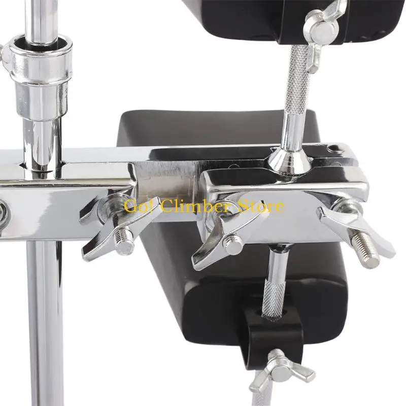 Q84C-tambor para iglesia, boda, percusión manual, cencerro Metal, campanas vaca grandes, generadores ruido