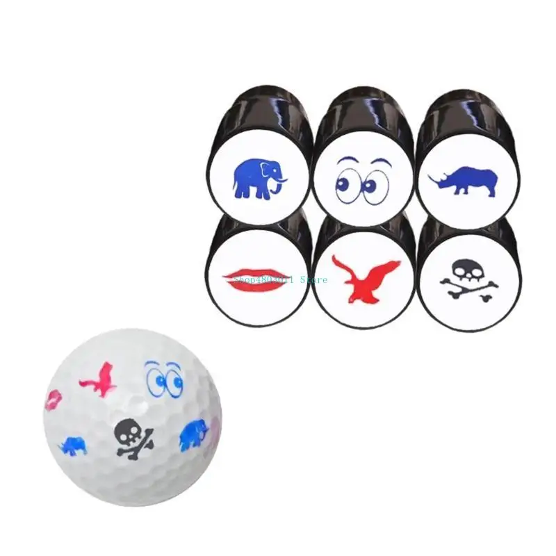 

T3LD Golf Ball Identity Marker Golf Ball Alignment Marking Tool Stamp Marker Impressions Seal Golf Ball Stamper Enduring
