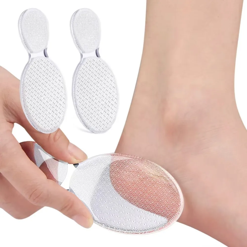 Lime à pied en verre Nano Double face professionnelle pour peau dure et morte, exfoliant de talon indolore, outil de soins de pédicure Durable