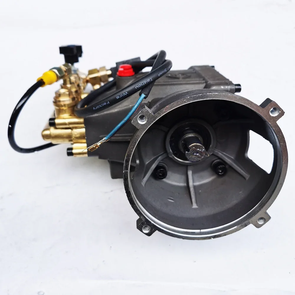 Lutian Luba High Pressure Washer Pump 3WZ-18060B/18070B Brass Triplex Plunger Pump 80Bar Piston Pump 12.8LPM for Washing Machine