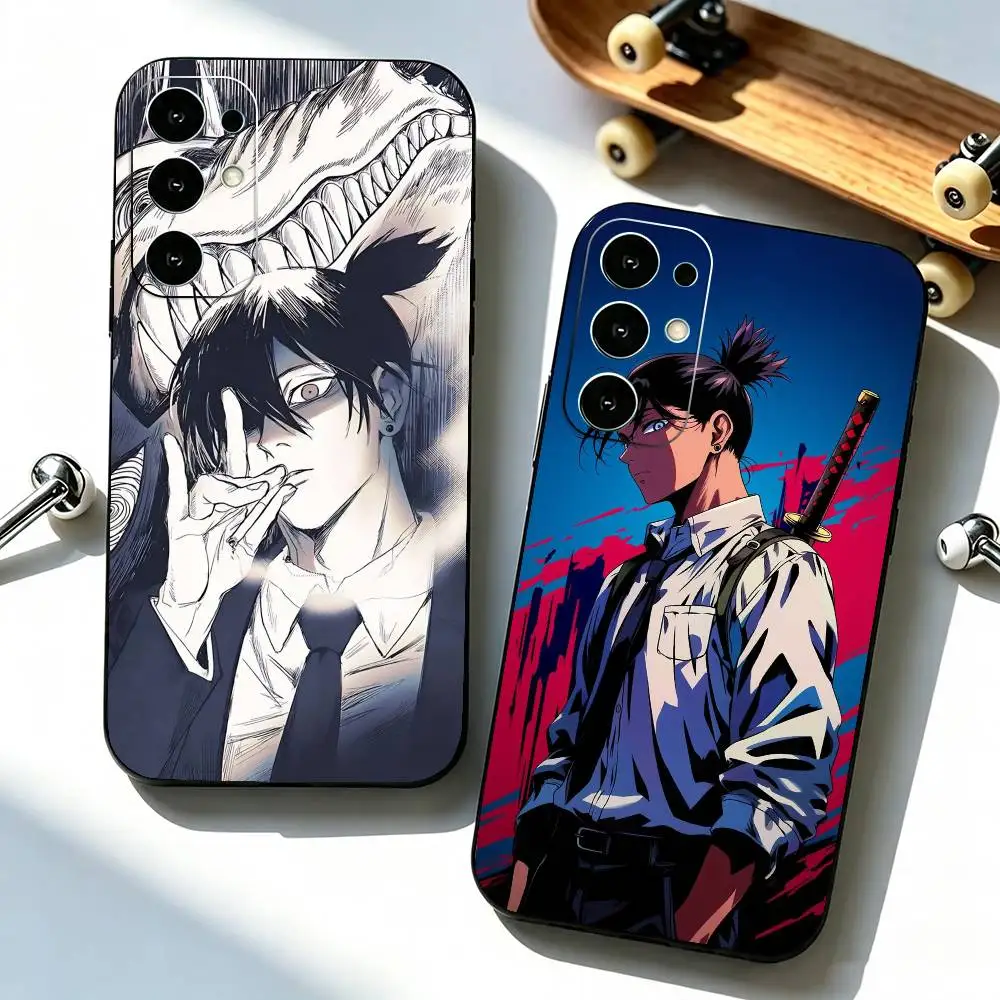 H-Hayakawa Aki  Phone Case Black Silicone Soft For Samsung S25,S24,S21,S22,S23,S30,Ultra,S20,Plus,Fe,Lite