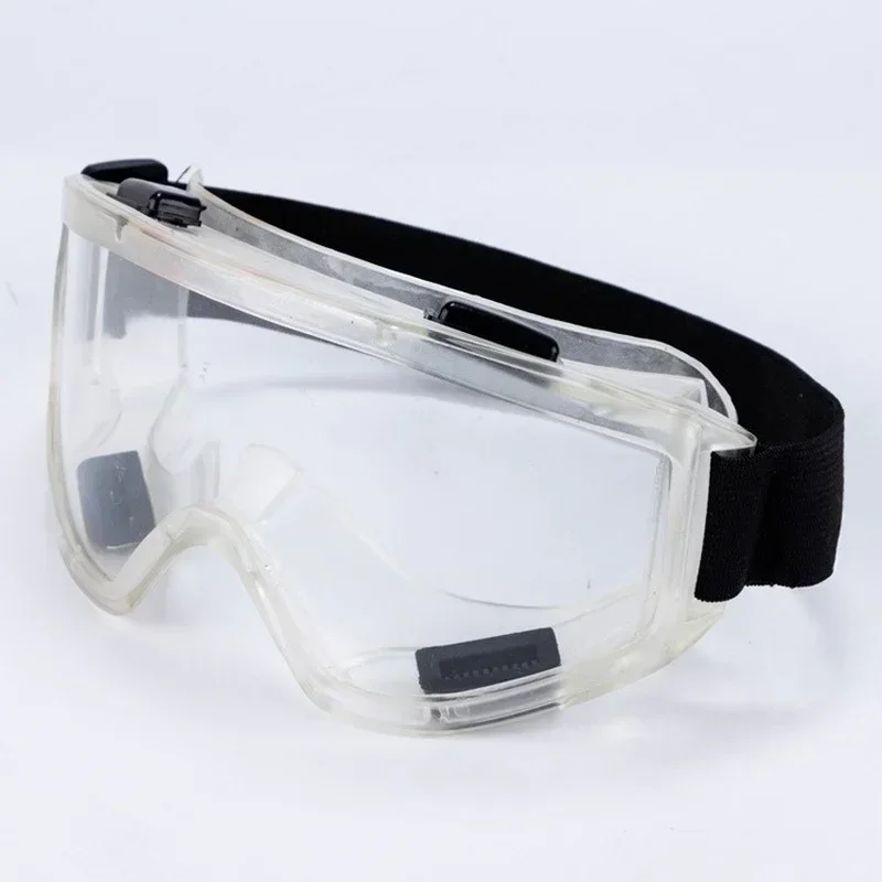 Anti-splash Dust-Proof Wind-Proof Industrial Research Work Lab Eyewear Eye Protection Safety Goggles Clear Lens Safety Glasses