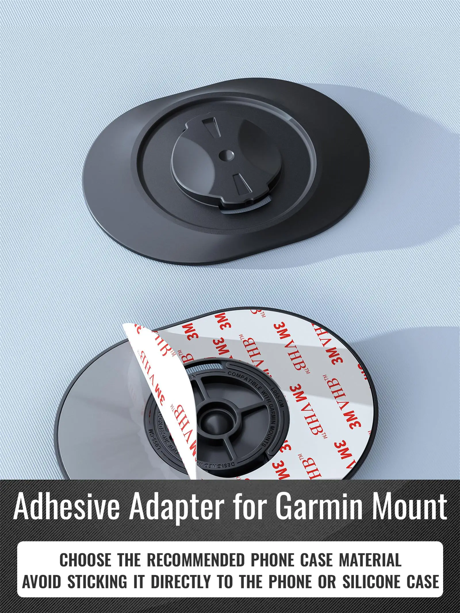 Bicycle Phone Holder Back Patch Stickers Adapter for Garmin Mount Support Mobile Computer GPS Speedometer Mount Bracket Cycling
