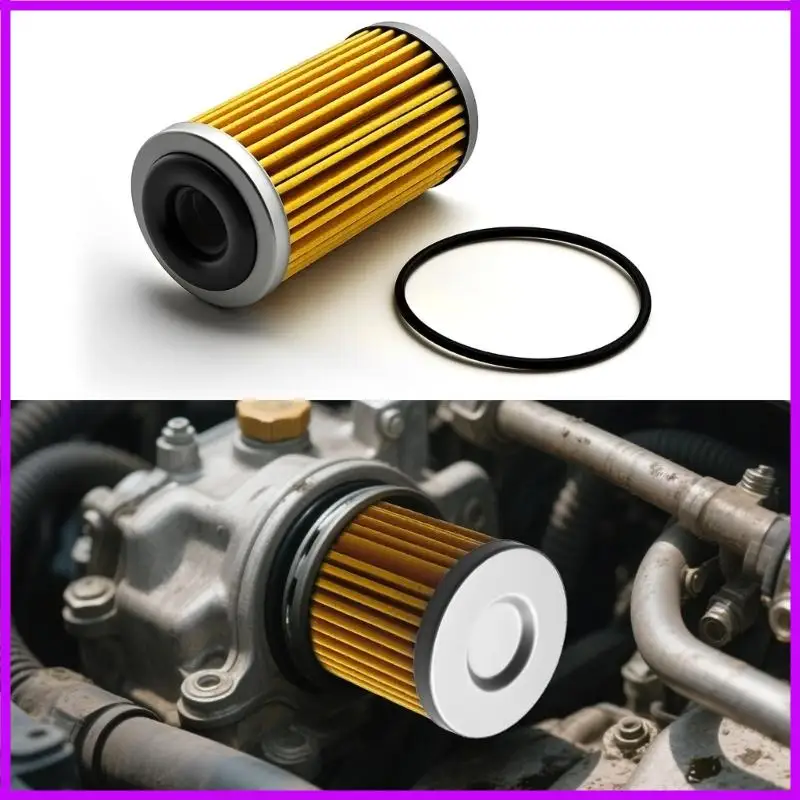 R9CC Heavy Duty Transmission Filter Reliable Sealing Gasket for Leak Prevention