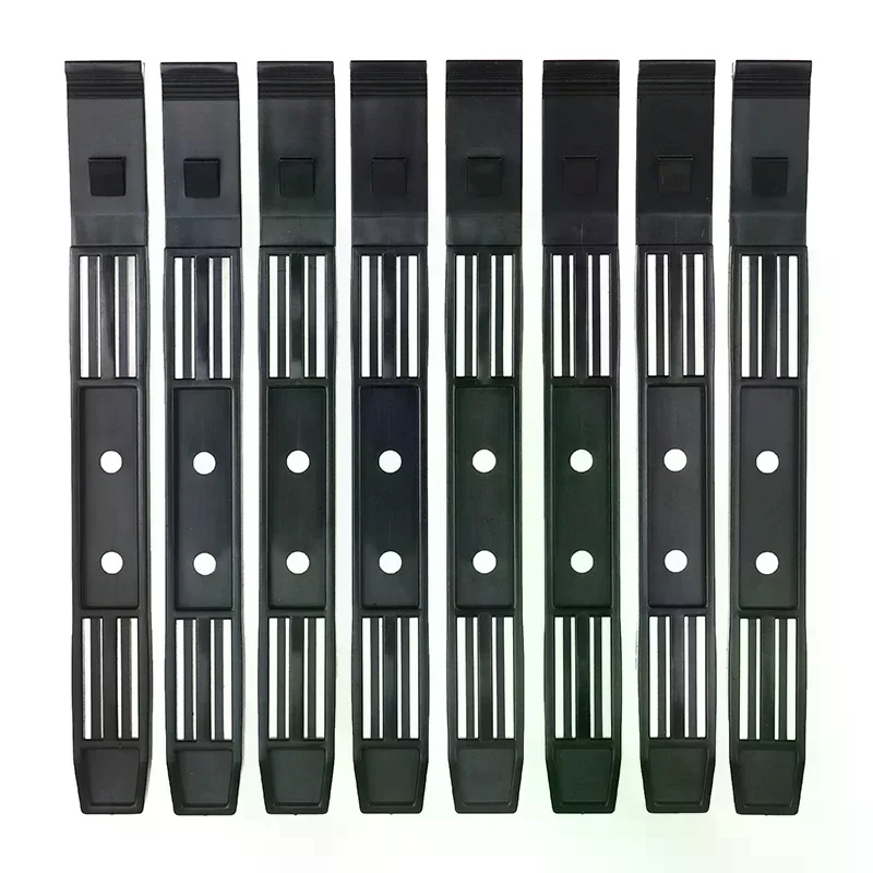 4pair Black Chassis Hard Drive Mounting Desktop Hard Disk Bracket Computer Cooler Mounting Rail HDD Shelf Slider
