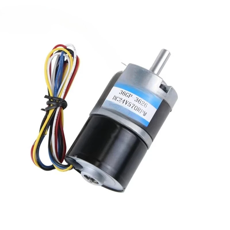 

36Mm Geared Brushless DC Motor 12V/24V 0.6A 10w Small Robot Boat Permanent Magnet