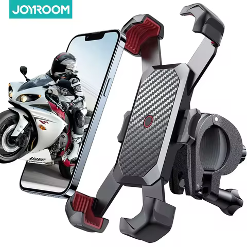 Joyroom Bike Phone Holder 360 View Universal Bicycle Phone Holder for 4.7-7 inch Mobile Phone Stand Shockproof Bracket GPS Clip
