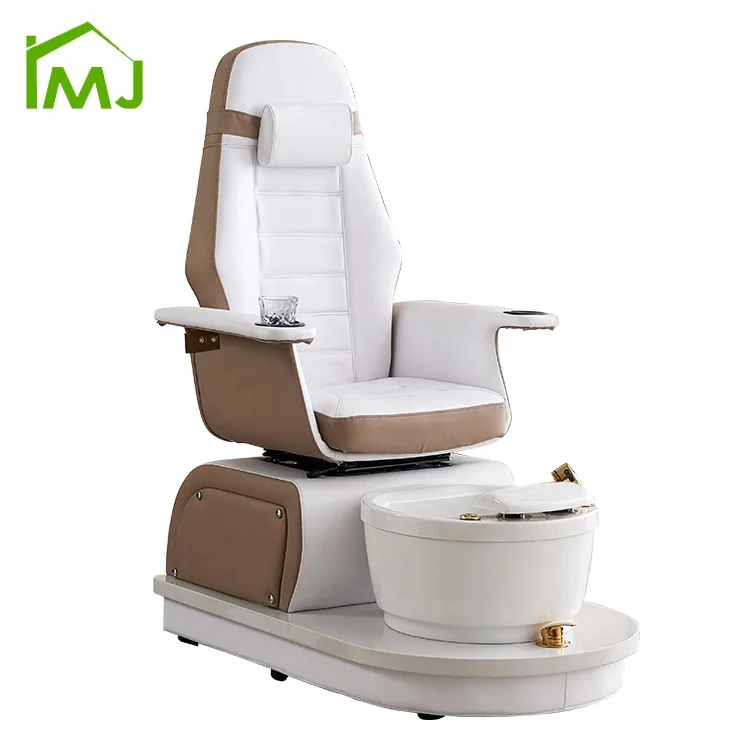

Современное кресло для маникюра и педикюра с вращающейся подставкой для ног и функцией массажа