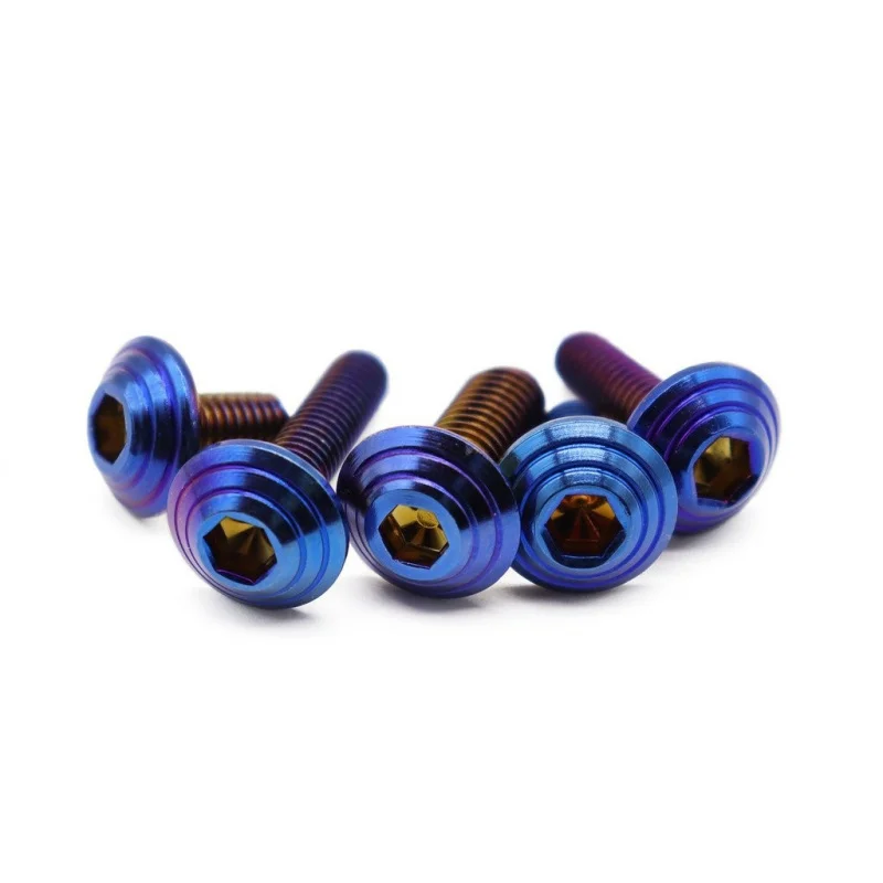 M6 * 25 مللي متر 4 قطعة التيتانيوم دراجة نارية الزجاج الأمامي قوس الجسم مسامير لياماها XMAX 250 300 400 V1 V2 الزجاج الأمامي واقيات الطين البراغي Acc #3