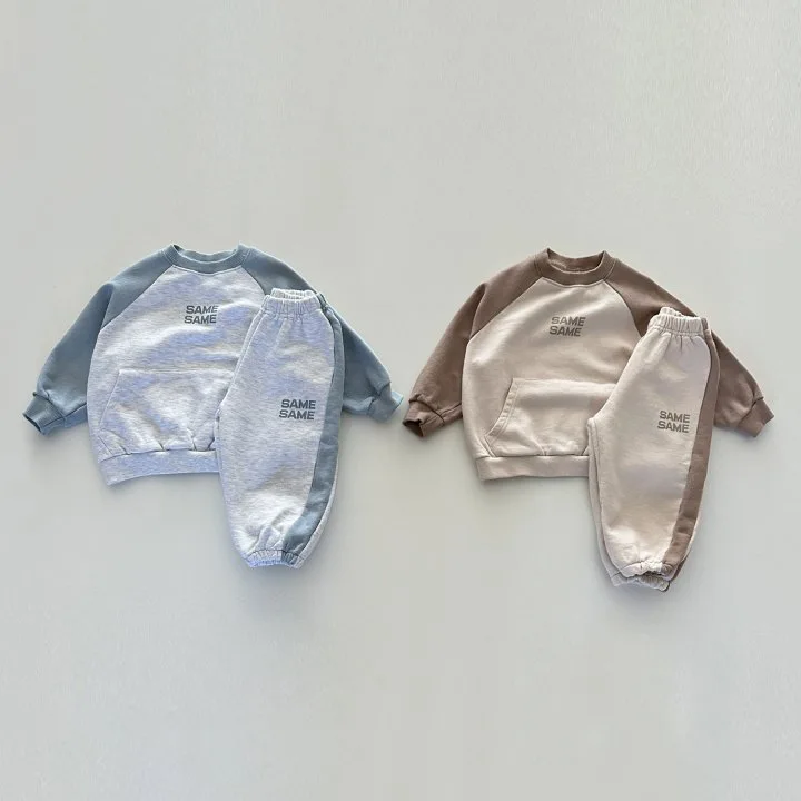 

Autumn Winter Toddler Clothes Sets Letter Print Long Sleeve Sweatshirt Pants For Casual Children's Clothing Fashion Tracksuits