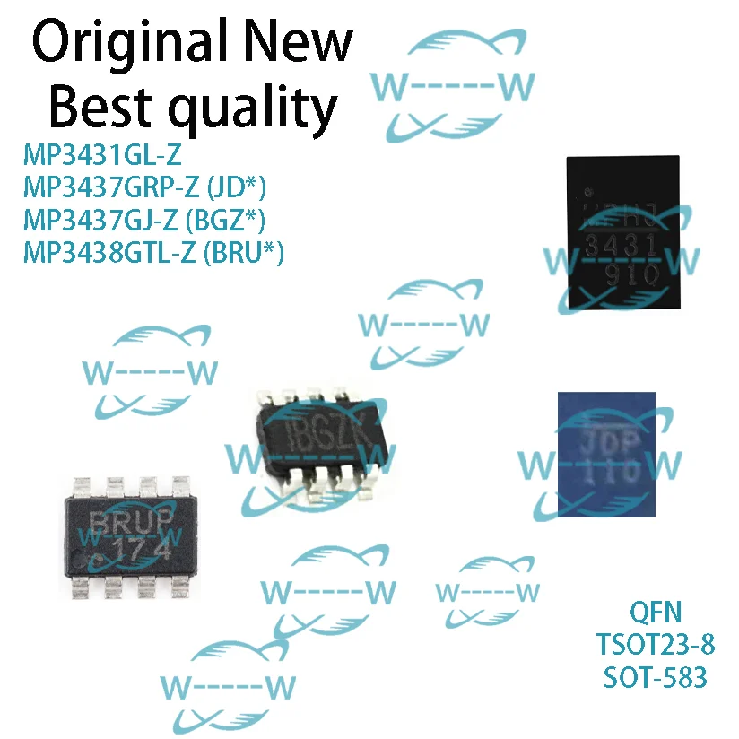 (5-30 PCS)NEW MP3431GL-Z MP3437GRP-Z JD MP3437GJ-Z BGZ MP3438GTL-Z BRU MP3431 3431 MP3437GRP MP3437GJ MP3438GTL IC CHIP