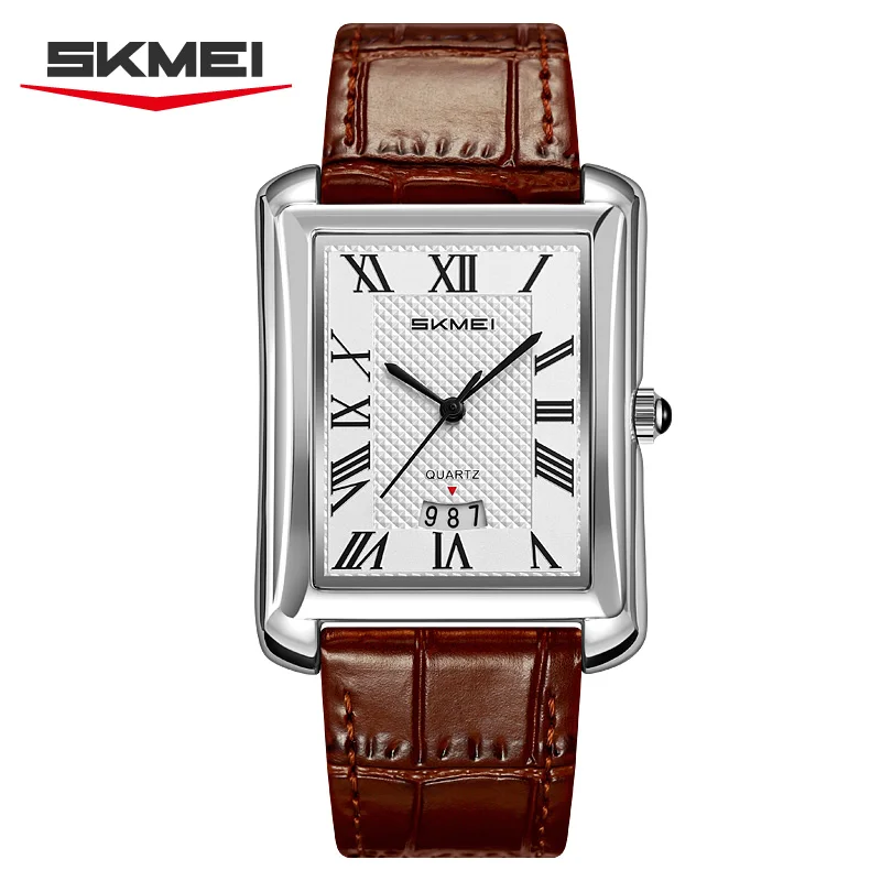 

SKMEI 2575 New Fashion Leisure Square Quartz Men's Watch Waterproof Calendar Belt Business Classic Men's Watch reloj hombre