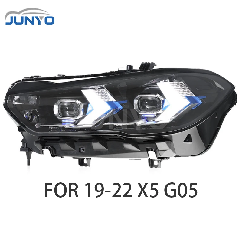 Headlights Assembly Auto Laser Headlamps For X5 G05 2019-2022 Modified Upgrade New Led Headlights Pair Left and Right
