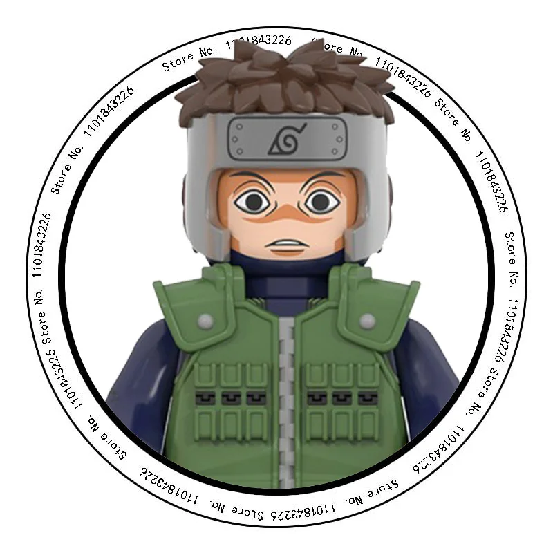 WM6152 Naruto Bausteine Ootutuki Momoshiki Mitsuki Gaara Namikaze Minato Tobirama Actionfigur Zubehör für Kinder