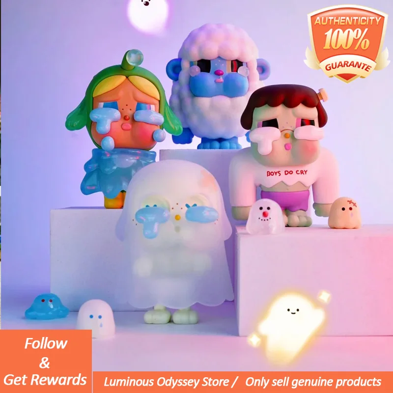 

Crybaby X Powerpuff Girls Series Blind Box Toys Customized Guess Bag Mystery Box Mistery Caixa Action Figure Surpresa Cute Model