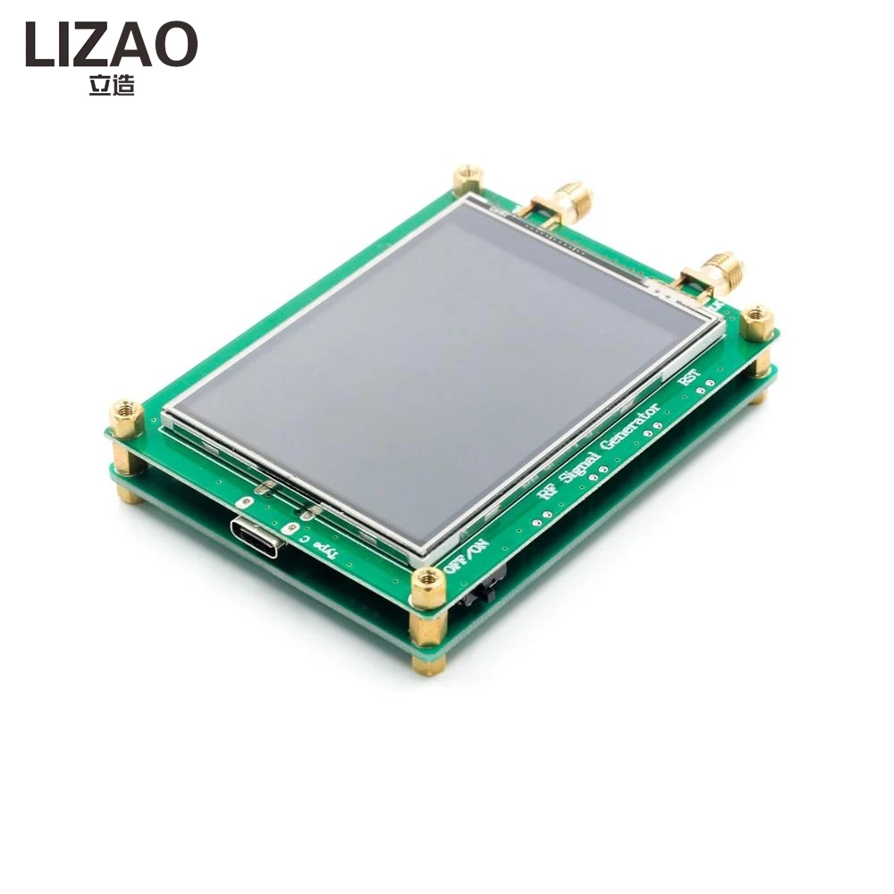 LIZAO HLZS-35-4400M RF Signal Generator, ADF4351/ADF4350 Module with Touch Screen LCD & Frequency Sweep