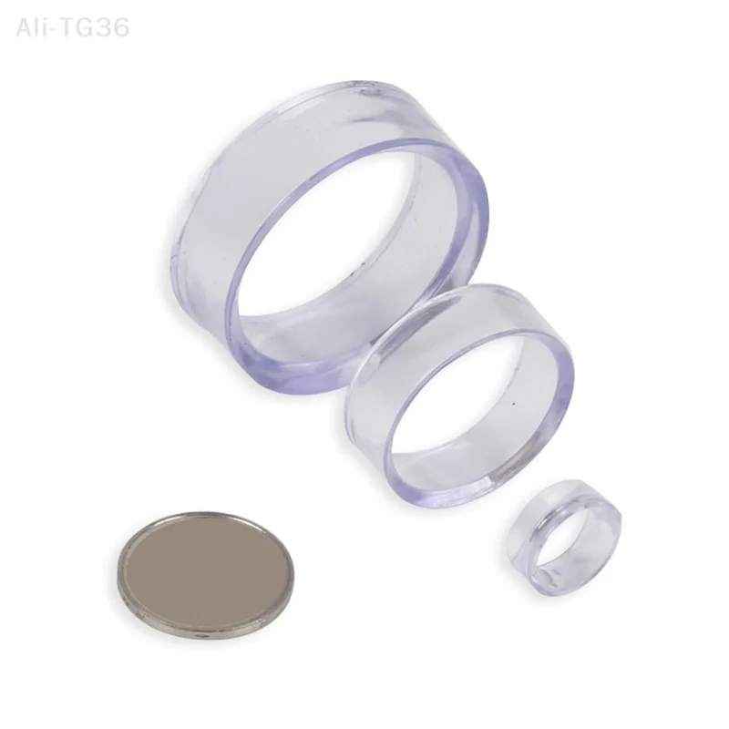 Présentoirs en acrylique Transparent pour boules de cristal, 10 pièces, supports de sphère de pierres précieuses en verre de Quartz, Supports de socle de Base, accessoires