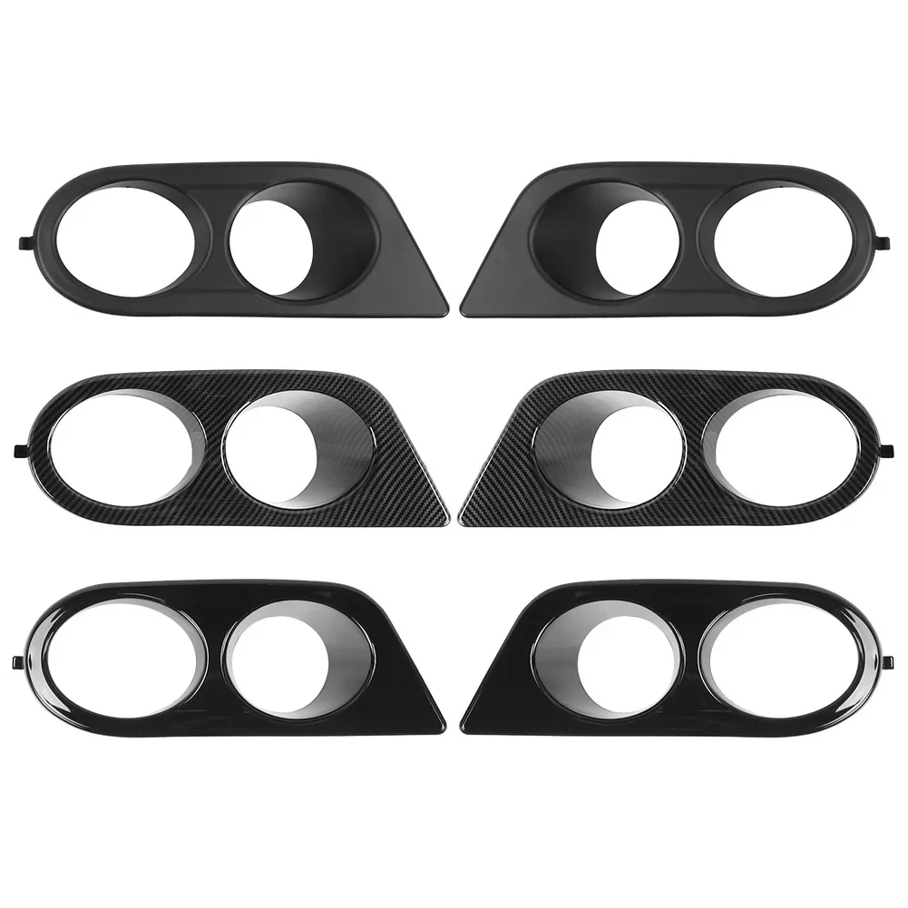 ฝาครอบไฟตัดหมอกกันชนหน้าแบบ 2 ชิ้น รูคู่ อุปกรณ์ตกแต่งรถยนต์ สำหรับ E46 M3 2001-2006 ตัวป้องกันไฟตัดหมอกกันชน อุปกรณ์ตกแต่งรถยนต์