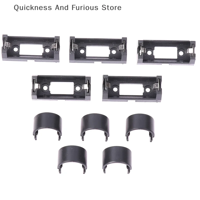 【TO】5 PCS CR123A Battery Box Cover For PCB DIY Plug-in CR123A Battery Holder 16340 Battery Box LIR123A Battery Storage Box