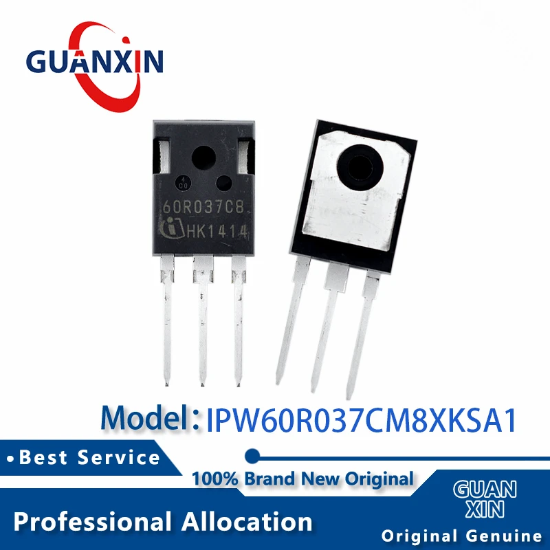 

100% New IPW60R037CM8XKSA1 IPW60R037CM8 Marking 60R037C8 TO-247 IPW60R03