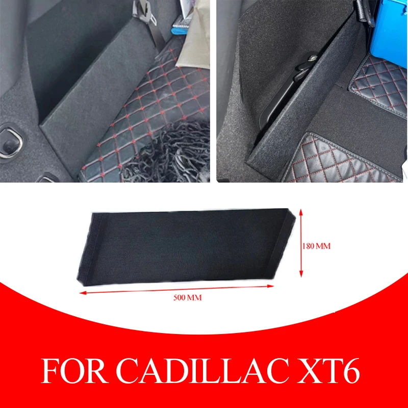 Trunk Side Storage Organizer Board Partition Plate Tail Box Shield Plank For Cadillac XT6 Car Accessories