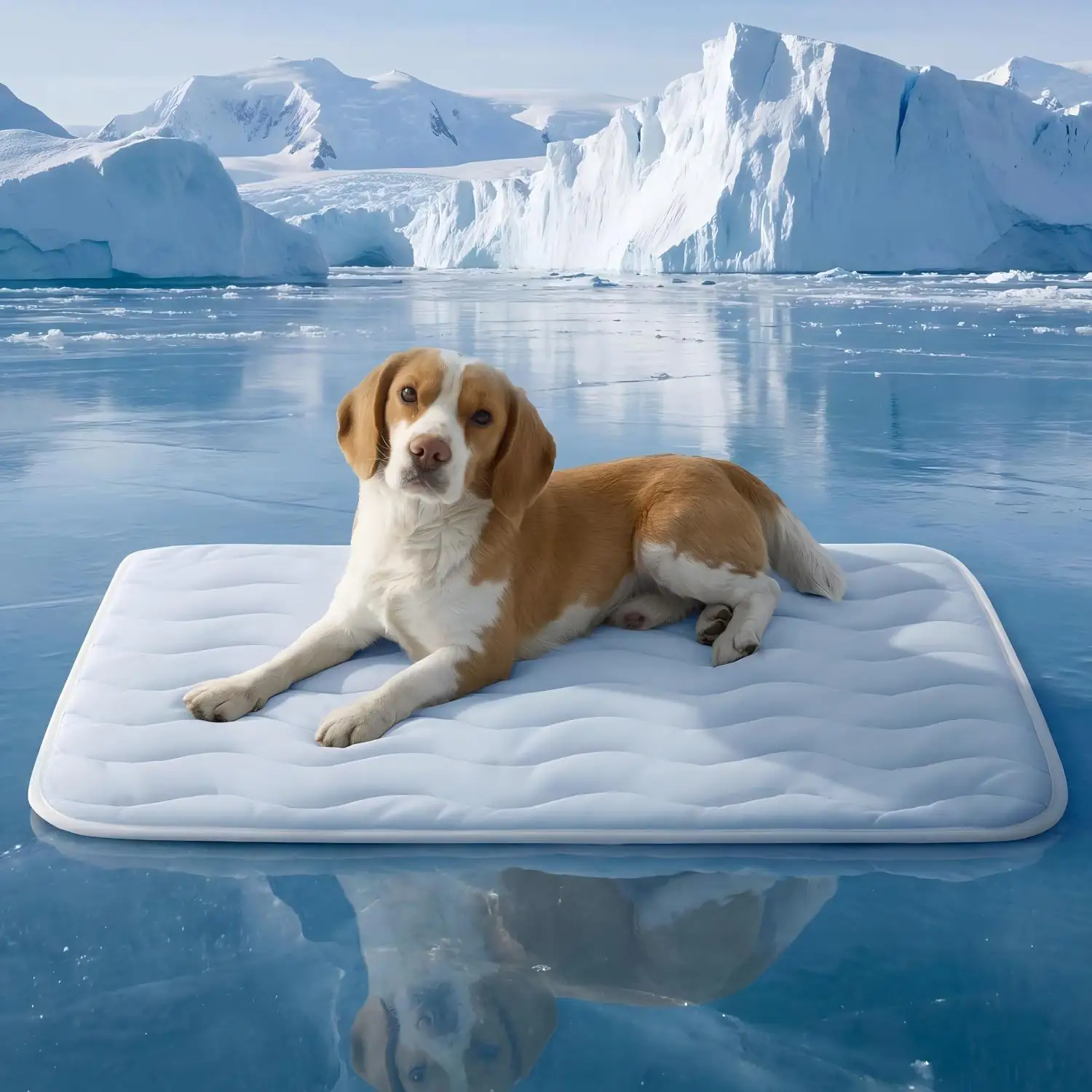 Alfombra Refrescante para Perros y Gatos, Lavable, Transpirable, Sin Gel, Fría al Tacto, para Verano, para Jaulas, Portátil