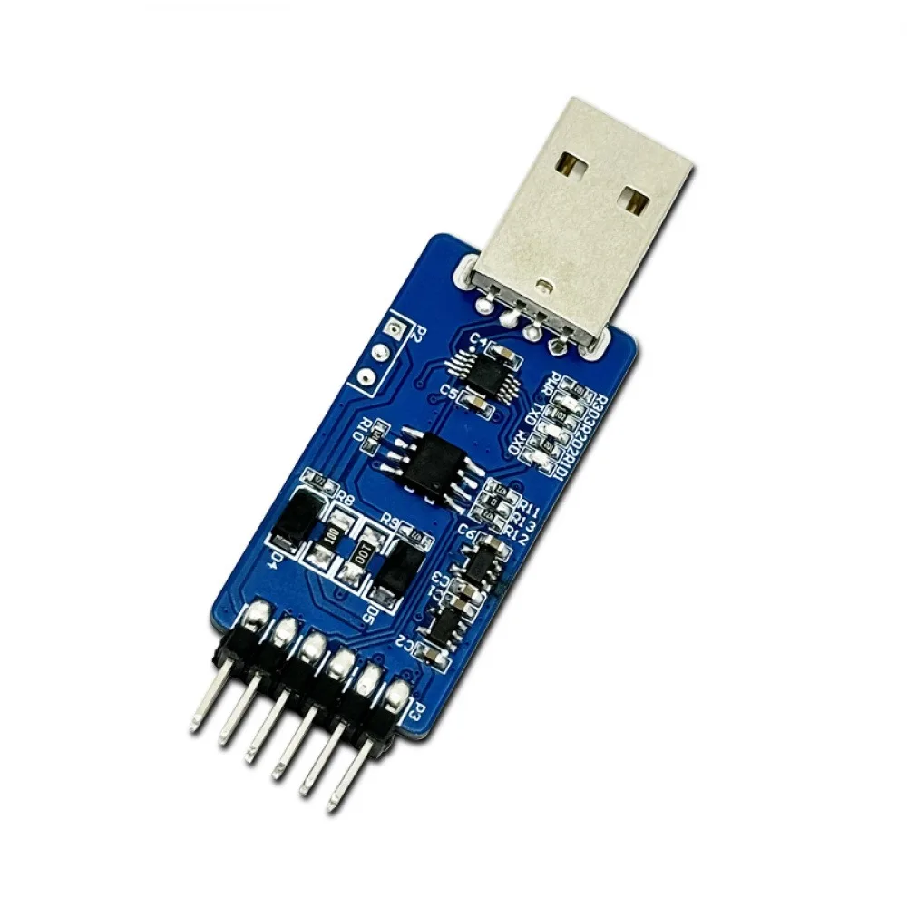 USB to TTL Converter USB to TTL to RS485 Mutual Convert Module Dual Voltage Conversion CH340E SP485 Drive Chip with Signal Light