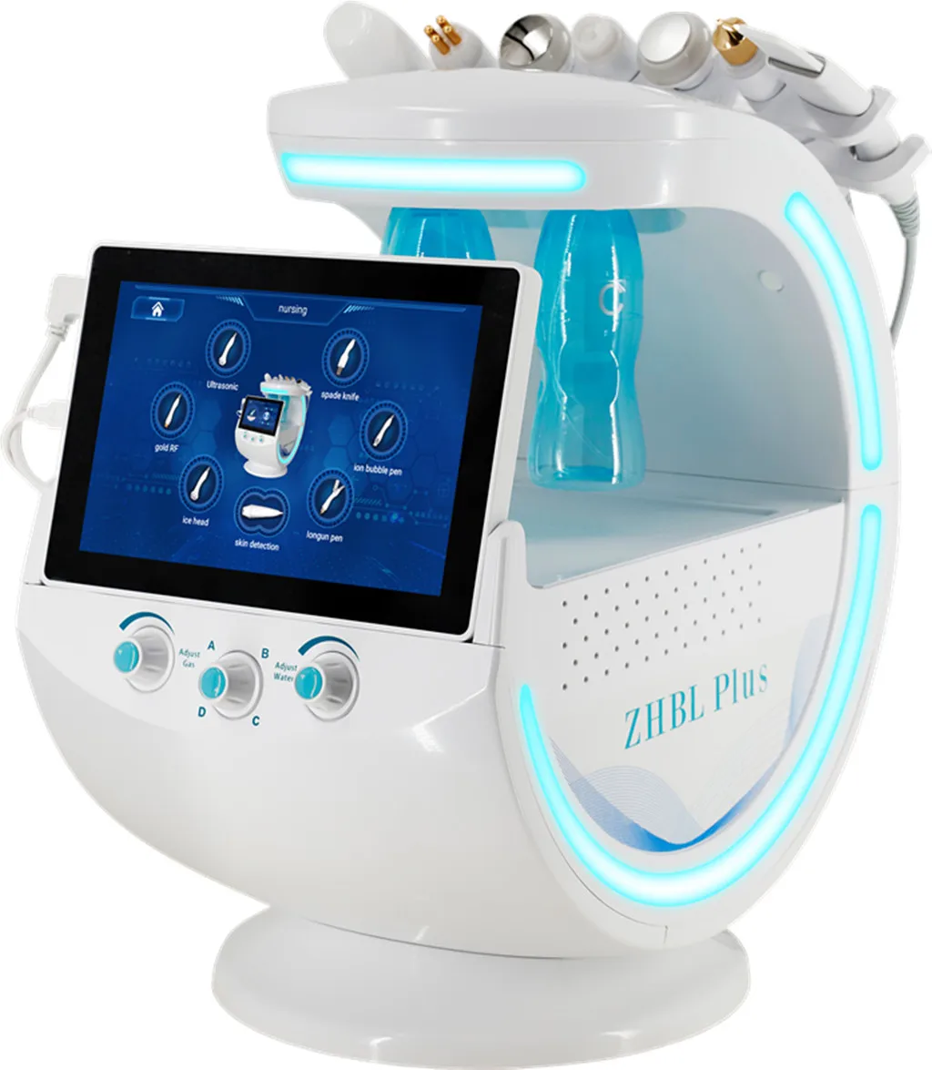 7 IN1 Hydro facial machine 2024 Professional Ultrasonic Skin Rejuvenation Dermabrasion Hyperbaric Oxygen Facial Machine Deep NEW