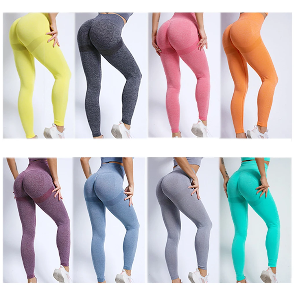 

Elastic Yoga Legging High Waist Sports Pant Fitness Women Trouser Cloth L