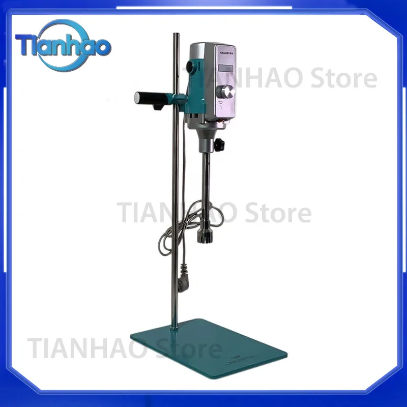 High Shear Emulsifier Lab Overhead Homogenizer Mixer for AD500S-P with Digital Display Mixing Shearing Machine and Stirring