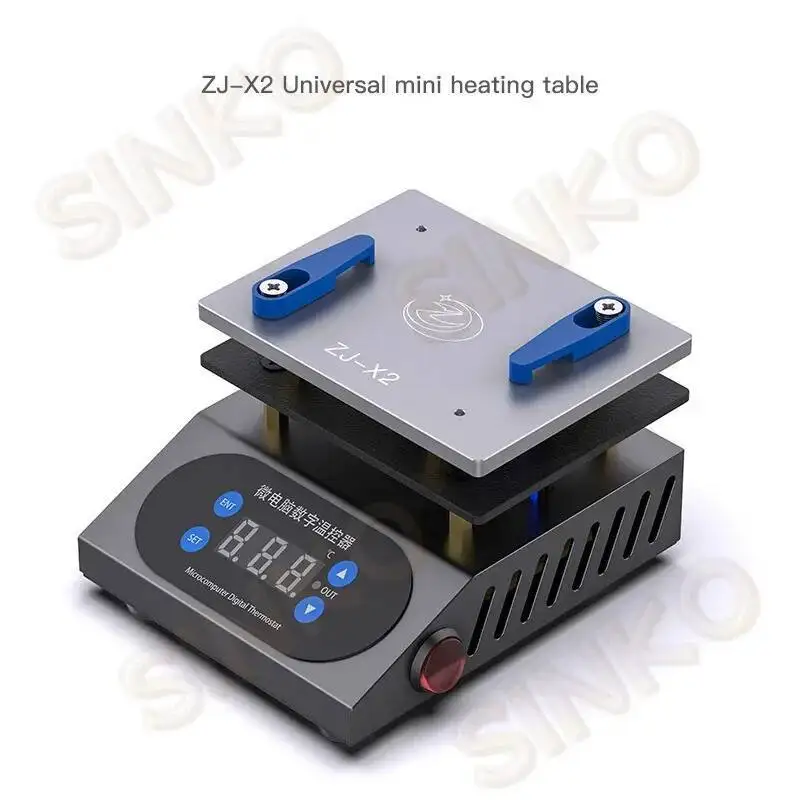 Preheating Platform 260℃ Max Microcomputer Thermostat Imported Temp Control for Smartphone Motherboard Soldering Rework Station
