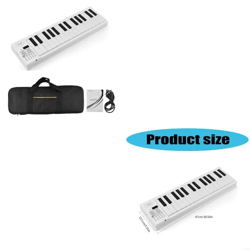 

Folding Piano Keyboard 61 Key Piano Multifunctional Electric Piano Keyboard