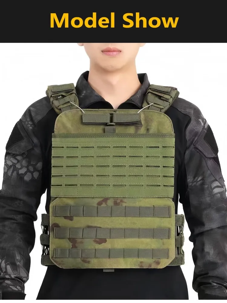 Safety Tactical Vest - Breathable, Wear-Resistant, Multi-Functional MOLLE System for Heavy Duty and Versatile Gear Configuration