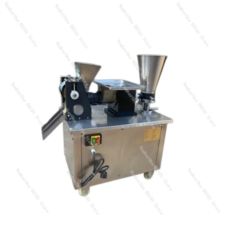 Fully Automatic 80 Small Dumpling Machine, Multi-Functional Commercial Dumpling Wrapping and Curry Pot Sticker Maker, Imitation