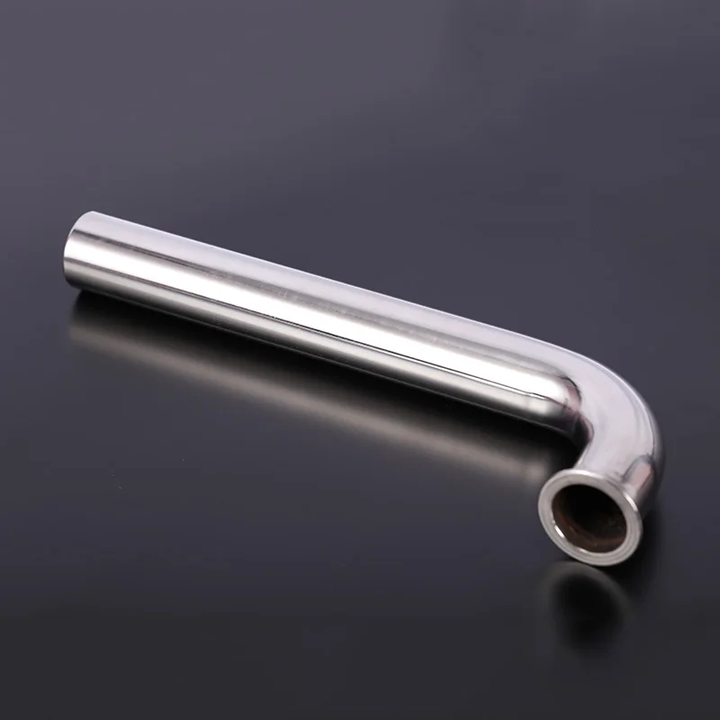 Buona qualità SS 7/8 "22mm 90 gradi intestazione tubo di scarico anteriore a gomito per modello di barca 26-35cc metanolo motore per barche Accs