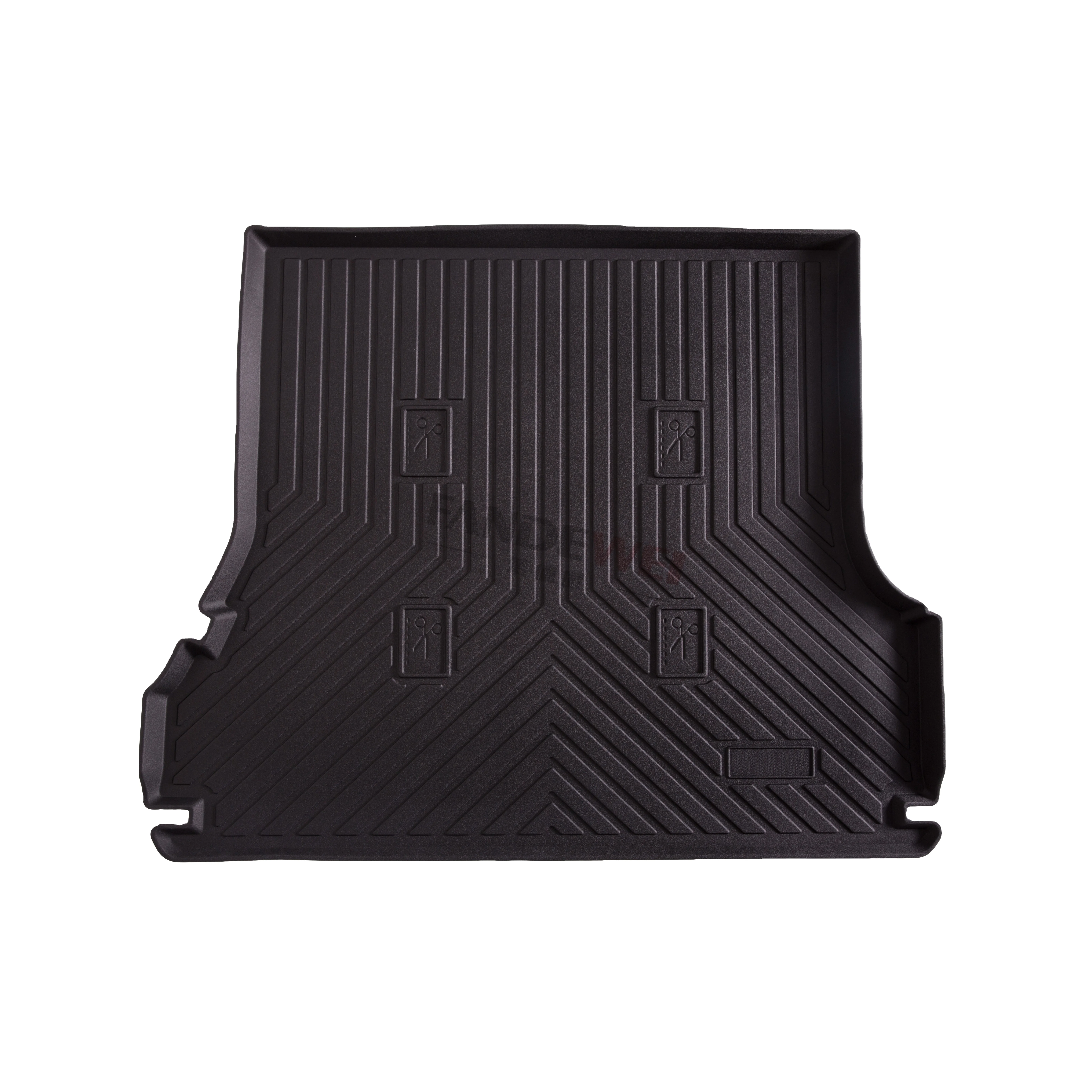 

TPV Material Tray-type 3D Car Floor Mat Waterproof and Durable Car Mats Auto Parts for BYD Qin Plus LHD Use