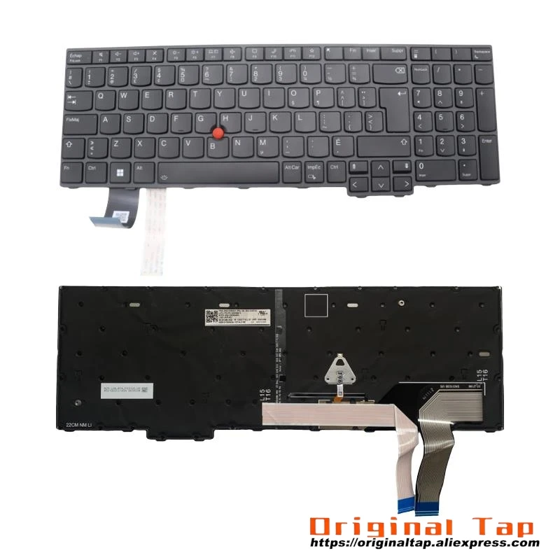 CFR канадская французская клавиатура с подсветкой для Lenovo Thinkpad L15 Gen 3 T16 P16s Gen 1 5N21D93614 5N21D93688 5N21D93762