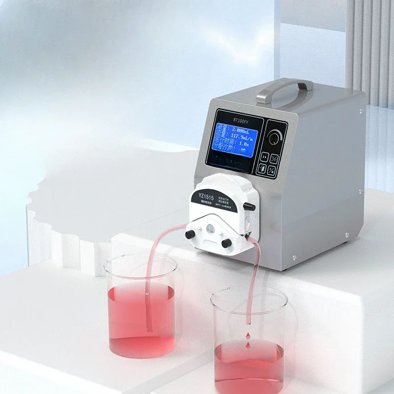 Peristaltic pump intelligent external control automatic filling multi-pipeline quantitative feeding foot pedal precision pump