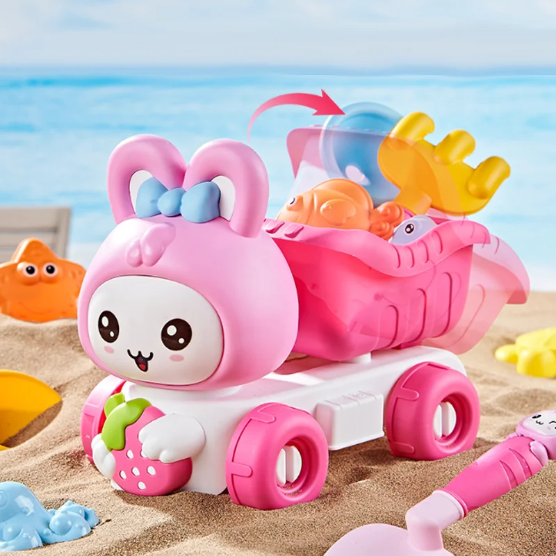 Cartoon Beach Sand Toys Set fo - Kids Outdoor Water Toys ulasan dan harga