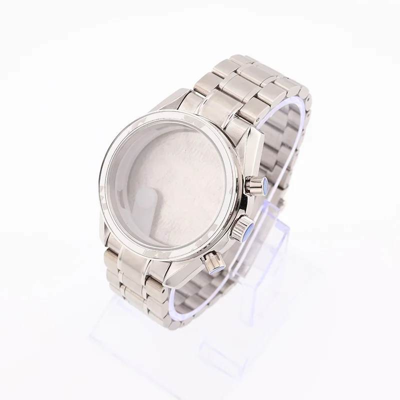 

40mm Mens Watch Case 316L Stainless Steel