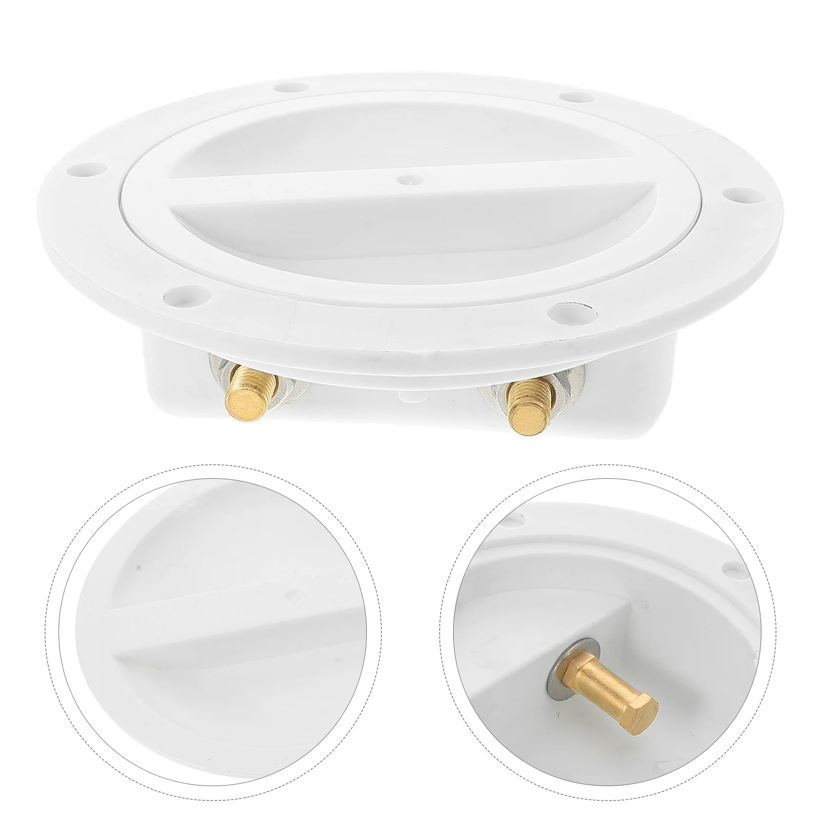 

Waterproof Sealing Cover Boat Accessory Boats Deck Replacement Marine White Anti-skid Hatch