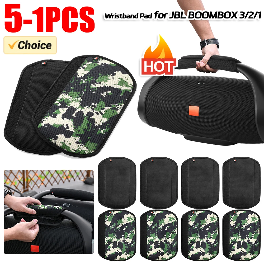 سميكة واقية مقبض شريط للرسغ العالمي مكبر الصوت اللاسلكي معصمه وسادة مكافحة زلة ملصق ل BOOMBOX 3/2/1 الملحقات #2