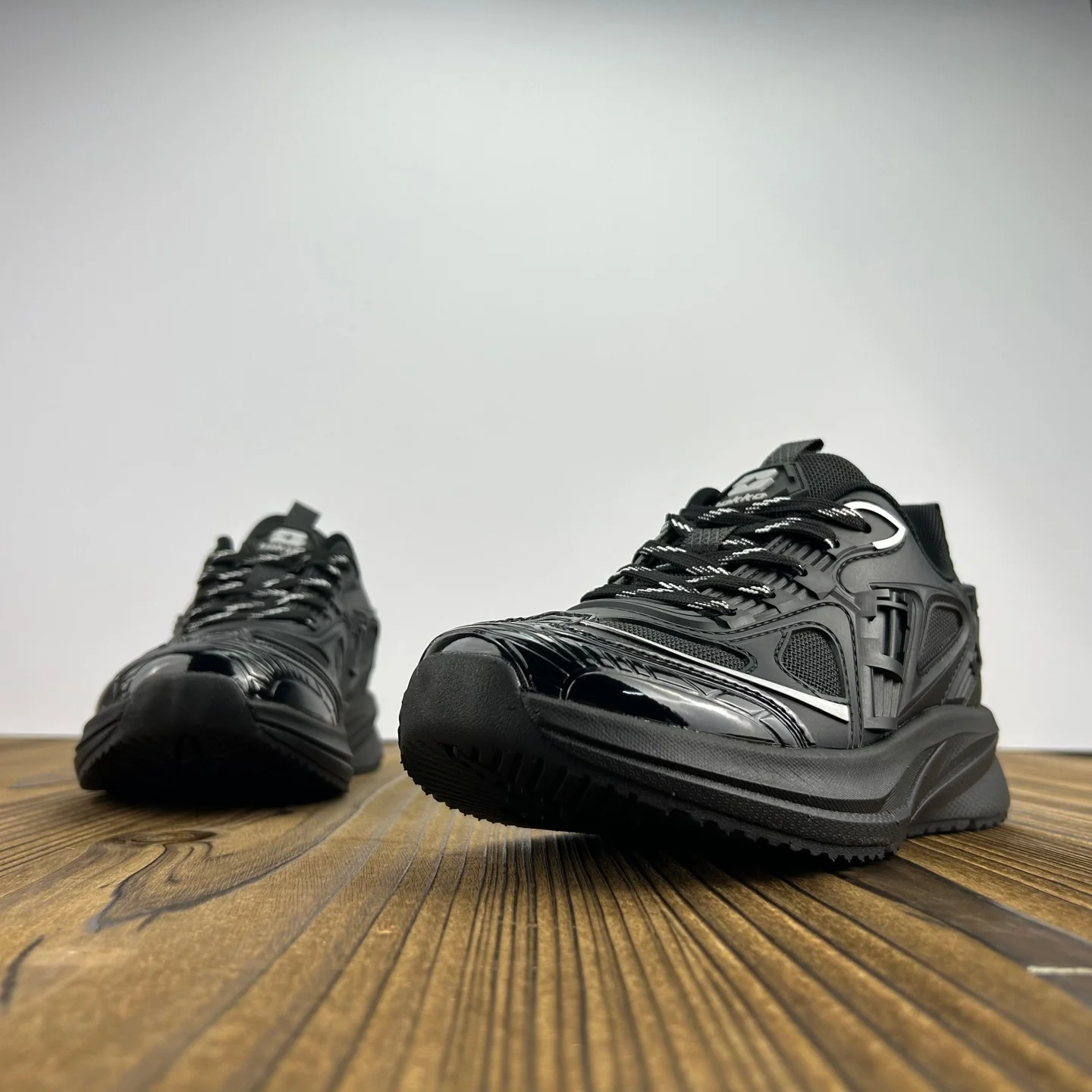 Men's Sports Casual Dad Shoes Thick Bottom Heightening Versatile Trendy Running Shoes Low Cut Breathable Mesh round Toe