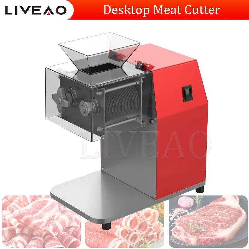 

Electric Meat Slicer Vegetable Cutter Shred Machine 1100W Automatic Meat Cutting Machine Food Chopper