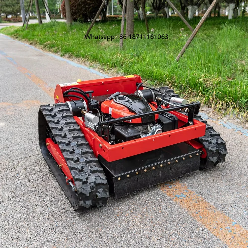 New Wire Free Robotic Lawn Mower  Remote-controlled Lawnmower for Golf Yard Farm with CE EPA
